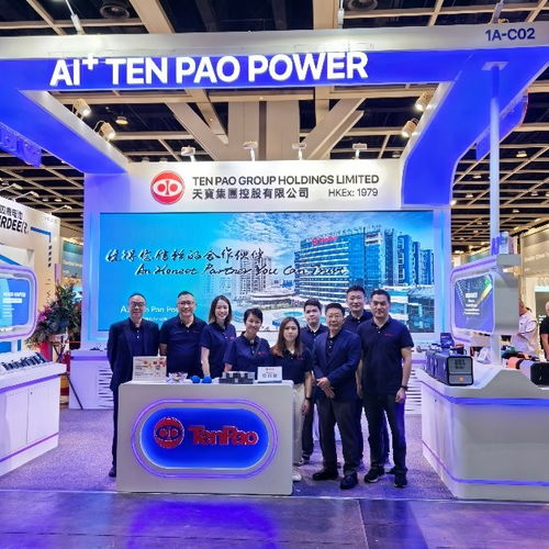 天宝集团亮相香港电子产品展 AI人形机器人智能充电与新能源产品引领未来